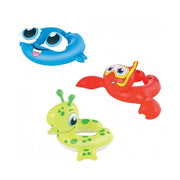 Trade Shop - Salvagente Gonfiabile Testa Animali 61cm Mare Giochi Spiaggia Piscina Nuoto -