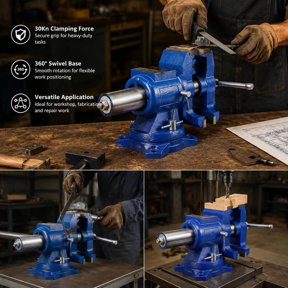Multifunctional Vise Table Drill Press For Workshop Screwdriver