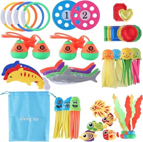 Attrezzo per piscina per bambini - Giocattolo da bagno - Giocattolo acquatico - Attrezzo per piscina per bambini - Giocattolo da tuffo - Giocattolo acquatico - Giocattolo per piscina all'aperto - Da non perdere per l'estate!