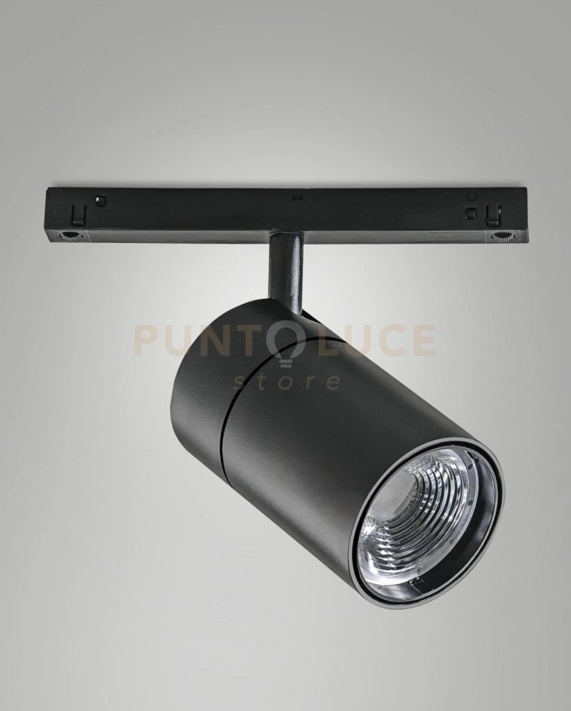 ERMES SPOT 48V NERO 3000K 2820LM 27W  16° DIMMERABILE DALI PER SISTEMA BINARIO
