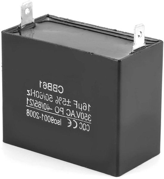 Condensatore per Avviamento Motore Condensatore di Avviamento Generatore 350V CA 16uF