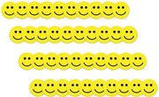 40 magneti sorridenti gialli (diametro 2 cm): 40 faccine felici sorridenti gialle - ideali per una comunicazione creativa a scuola, al lavoro e nella vita quotidiana