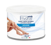 HYDRA VIVA+ VASO DI CERA DEPILATORIA ALL' AZULENE PER PELLI DELICATE DA 400 ML