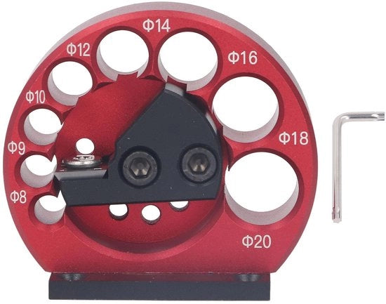 Pluggensnijder 8 Gaten - Verstelbare Pluggensnijder 8-20 mm - Houtbewerking - Deuvelmaker - Facile da utilizzare - Adeguate modifiche rapide