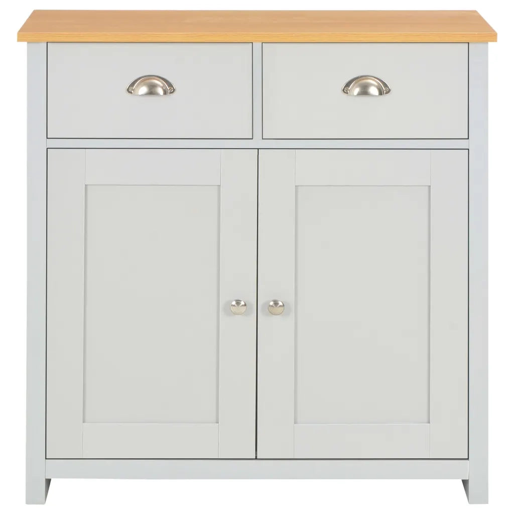 Credenza Grigia 79x35x81 cm