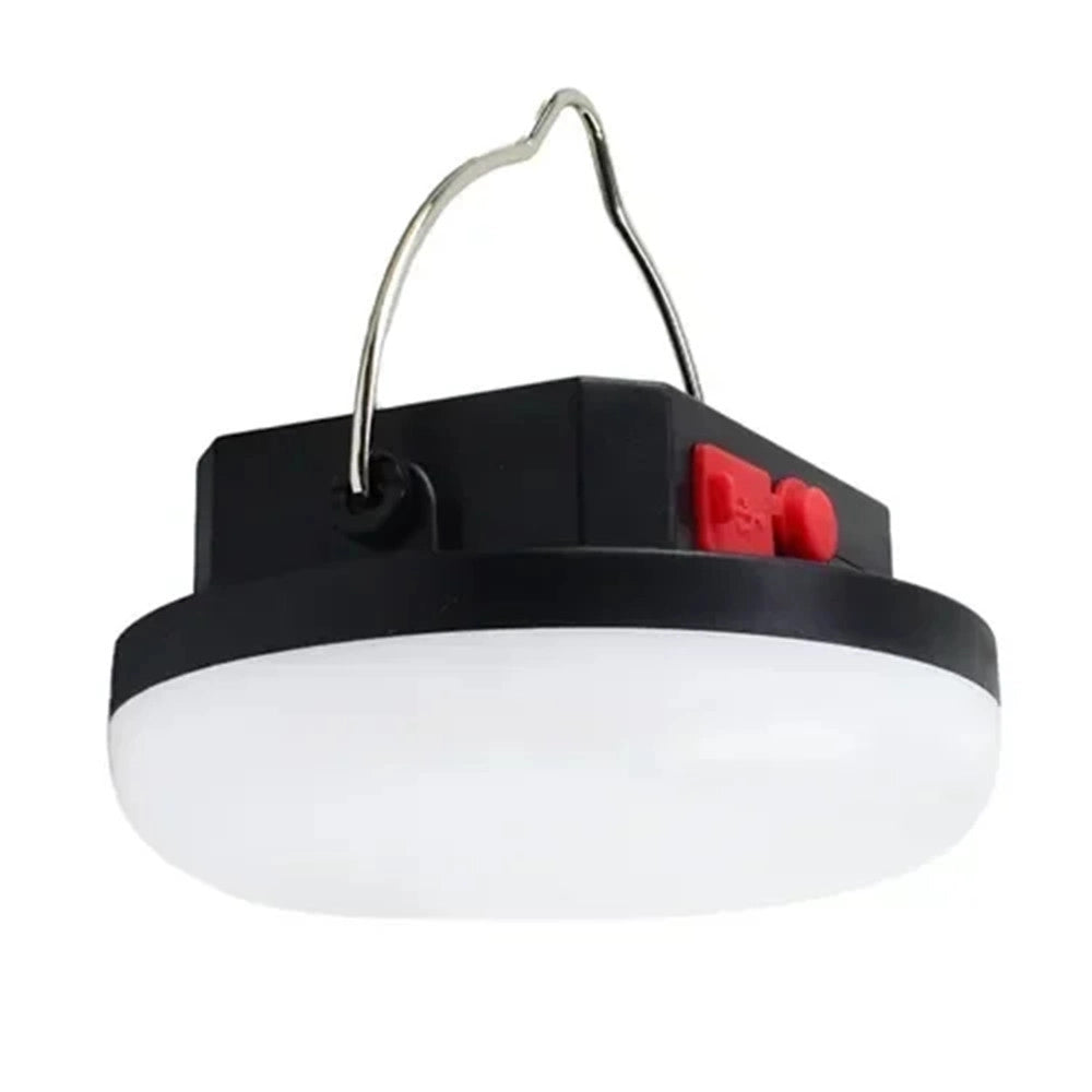 Trade Shop - Lampada A Sospensione Solare Led Luce Bianca 6000k Powerbank Ip65 Portatile 10w Q-led10 -