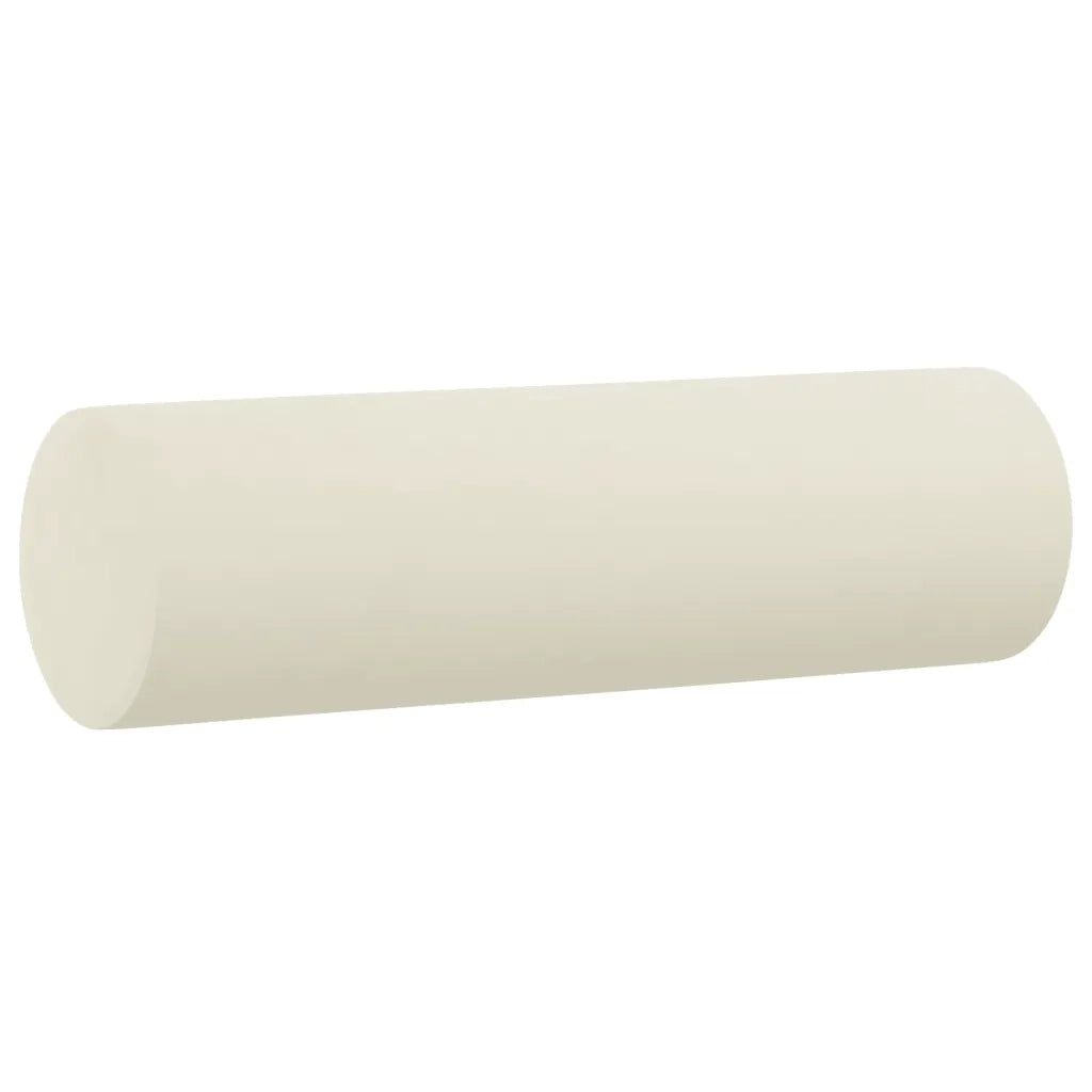 Set di Divani 3 pz con Cuscini Crema in Velluto 3202052