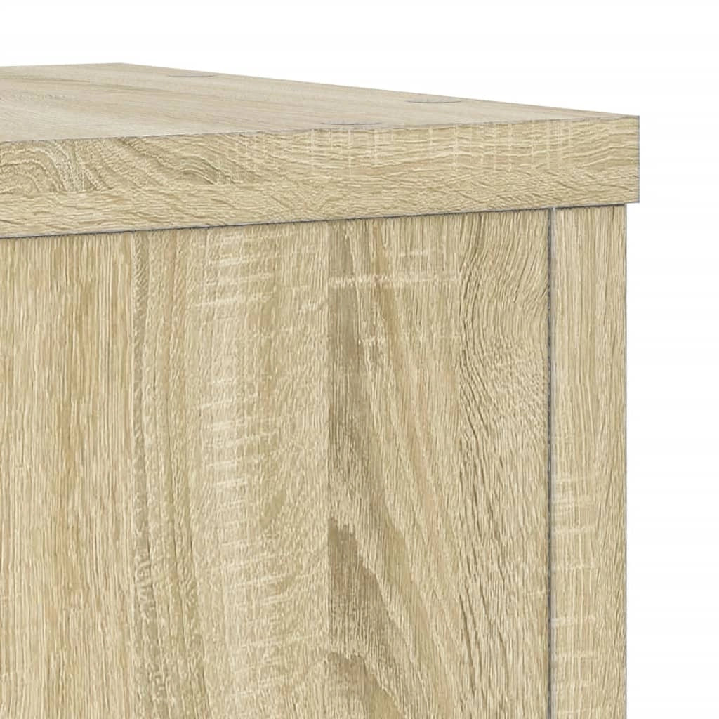 Portavasi mobili per fiori set da 2 legno ingegnerizzato Sonoma marrone 02_0045354
