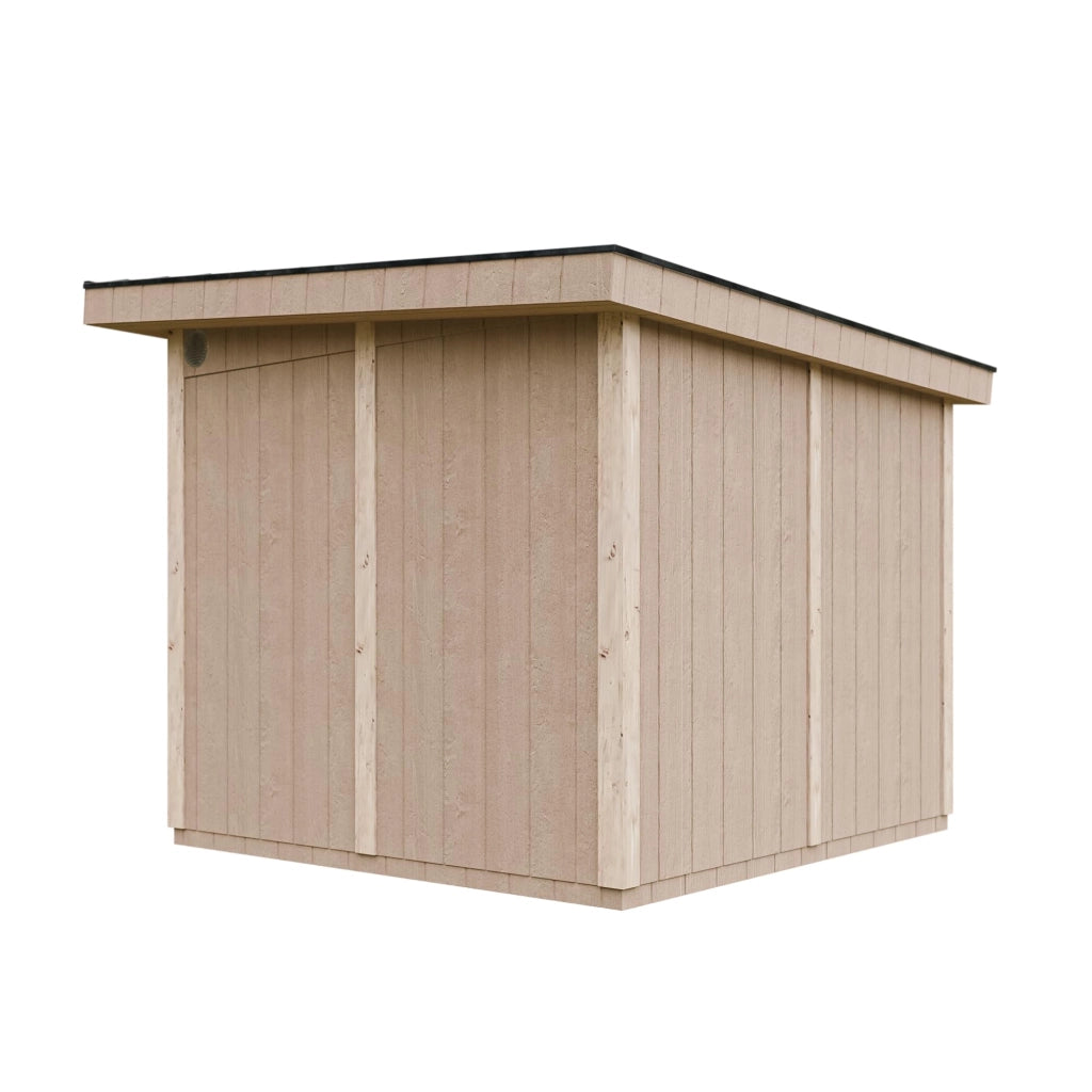 Casetta da Giardino di QUALIT? PREMIUM 5,9m?²-L279xW293cm - TIMBELA M903-REDWOOD RED