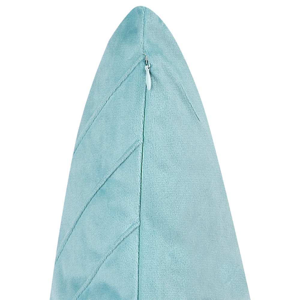Set di 2 cuscini blu chiaro con dettagli dorati  45 x 45 cm glamour soggiorno camera da letto