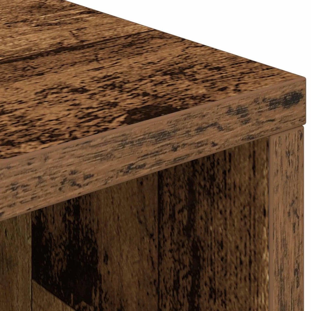 Credenza con cassetto Legno vecchio 60 x 33,5 x 84 cm