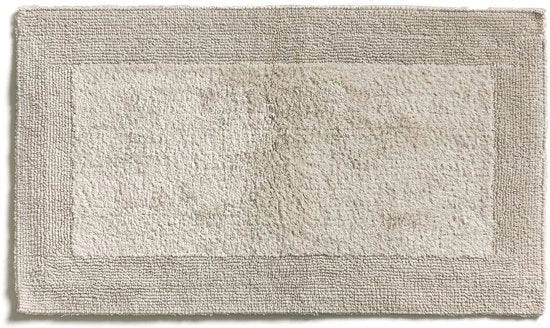 Matte da bagno getuffata Loft 60 x 100 cm di cotone 100% papiro