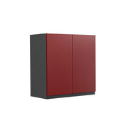 Vicco Pensile da cucina Rosso 60 cm Forma a J