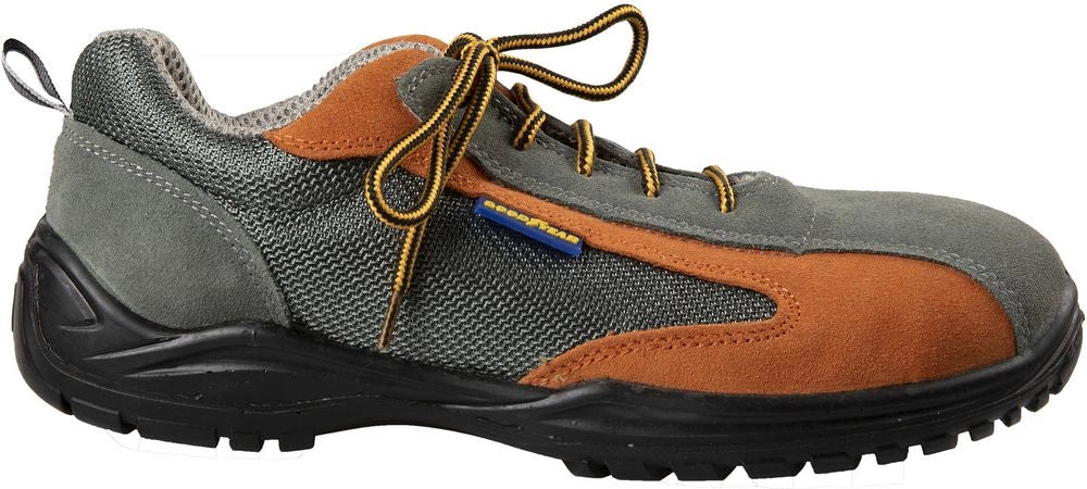 Goodyear Scarpe antinfortunistiche metal-free S1P numero 39 grigio/mattone Lavoro