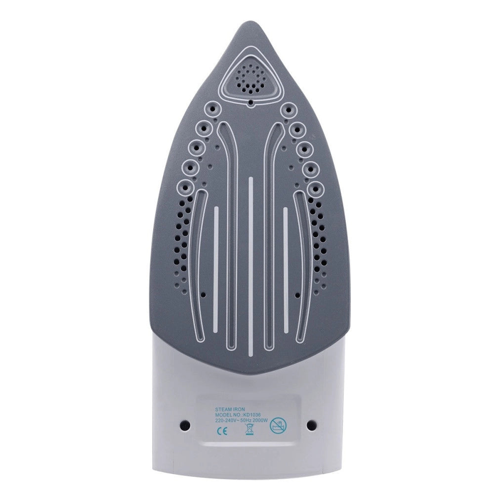 Trade Shop - Ferro Da Stiro A Vapore 2000 W Termostato Vapore Piastra In Ceramica Steam Iron -