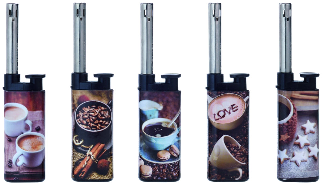 ACCENDIGAS COFFEE  Fantasie assortite 25.00 pz
