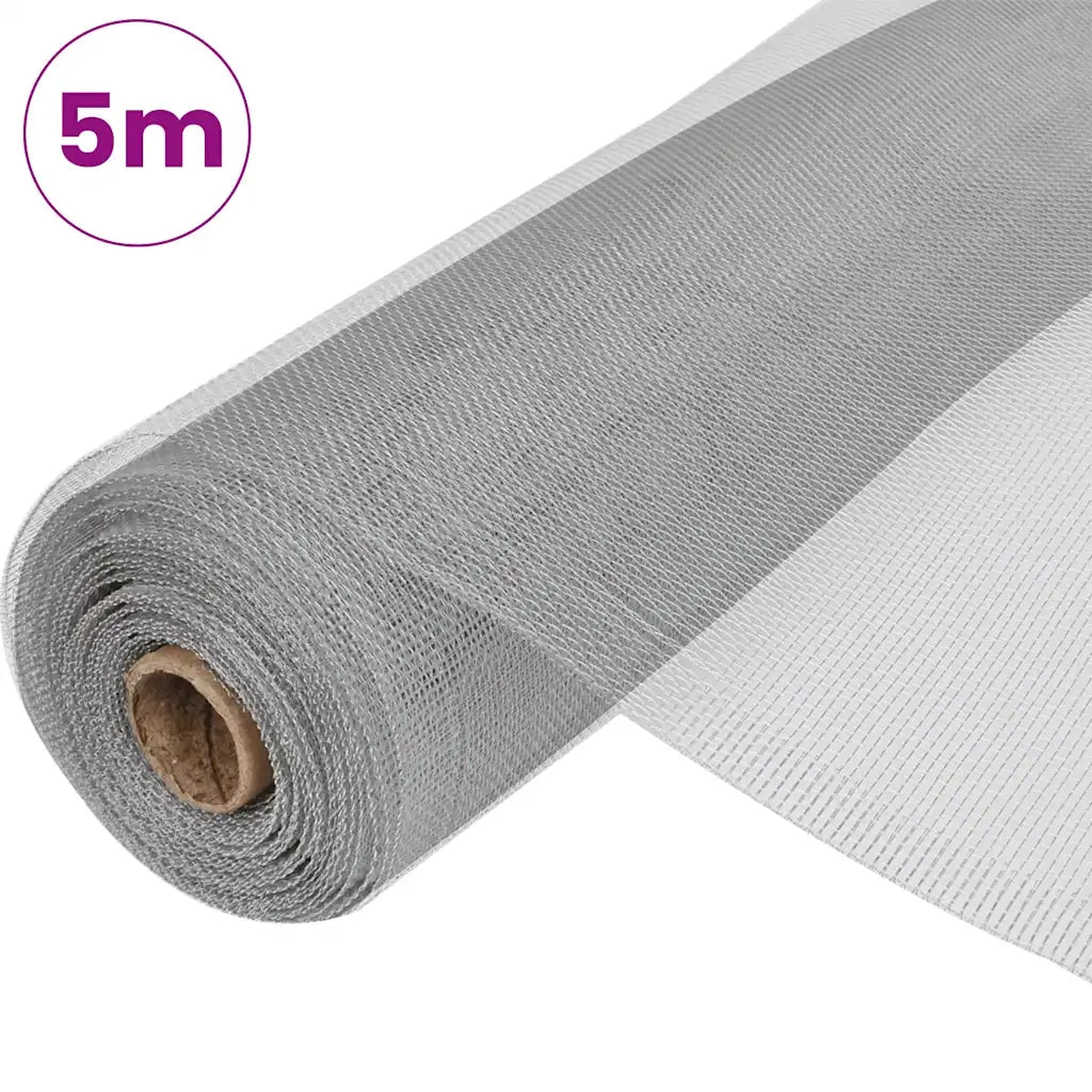 Zanzariera in Alluminio 100x500 cm Argento CFW9127328