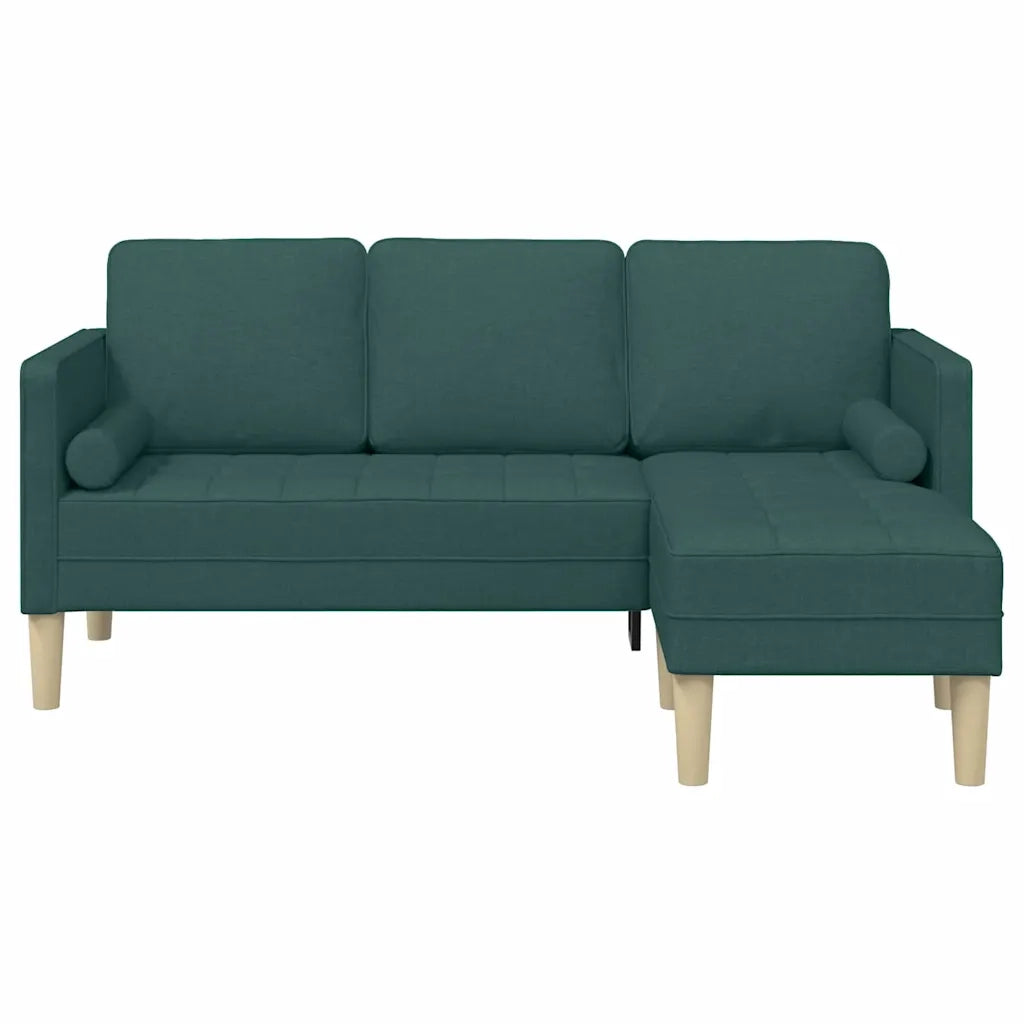 Set di divani con cuscino Verde Scuro Poliestere 42001917