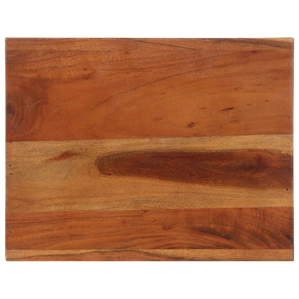 Tavolino 37x29x40 cm in Legno Massello di Acacia 4102377