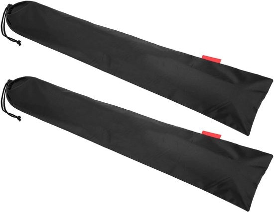 Supporto per tenda - Tasca di stoccaggio - Multifunzionale - Imbottito - 210T Tessuto - Adatto per Asti fino a 76 cm - Tasca per tenda