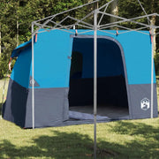 vidaXL Tenda con tetto Altro Blu e Nero 280 x 220 x 176 cm