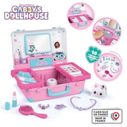 Smoby - Gabby e la Casa Magica - Valigia beauty facile da trasportare - 13 accessori inclusi: acconciatura, unghie, trucco -