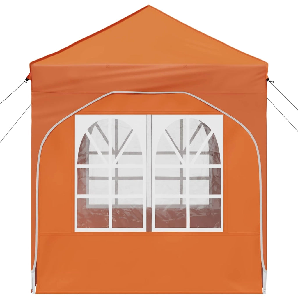 Tenda per feste a pop-up 192 x 192 x 245 cm Arancione 42019844