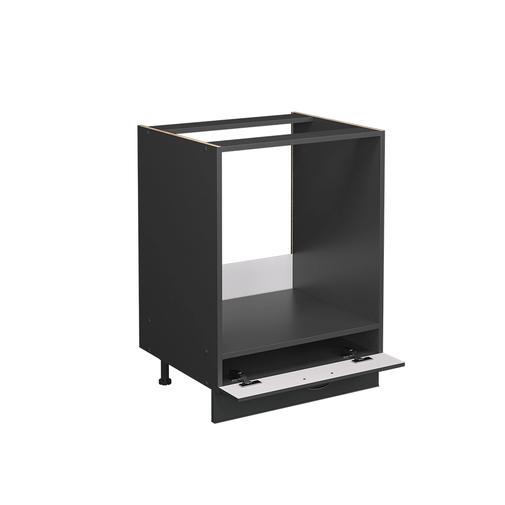Vicco Mobile per forno da incasso Landhaus antrazit-oro 60 cm , PL Marmo