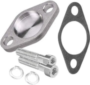 Set di valvola EGR per E53 E38 E39 E46 X5 - Piastra di chiusura valvola con sigillatura.