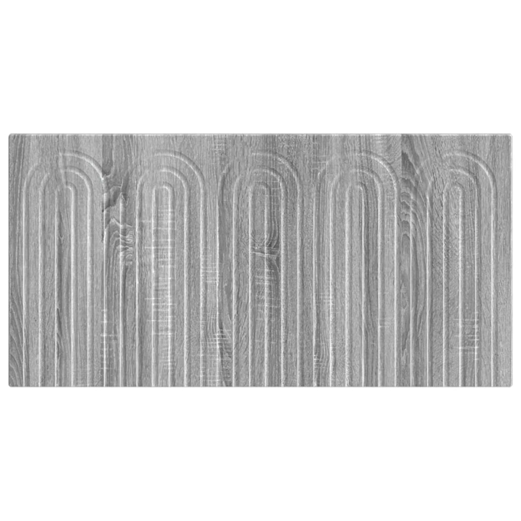Testiera da Muro ALKMAAR Sonoma grigio Legno ingegnerizzato 896321