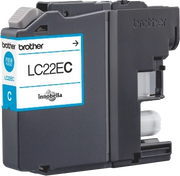 Brother LC22EC cartuccia d'inchiostro 1 pz Originale Ciano