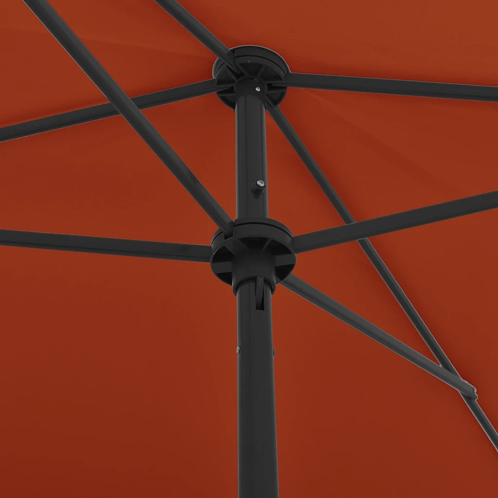 Ombrello | Parasolne da Spiaggia Terracotta 200x125 cm