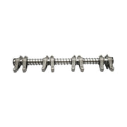 Rampa bilanciere assemblata 4 cilindri Massey Ferguson, motore JCB Perkins codice OEM 4225022M91, 4115R612