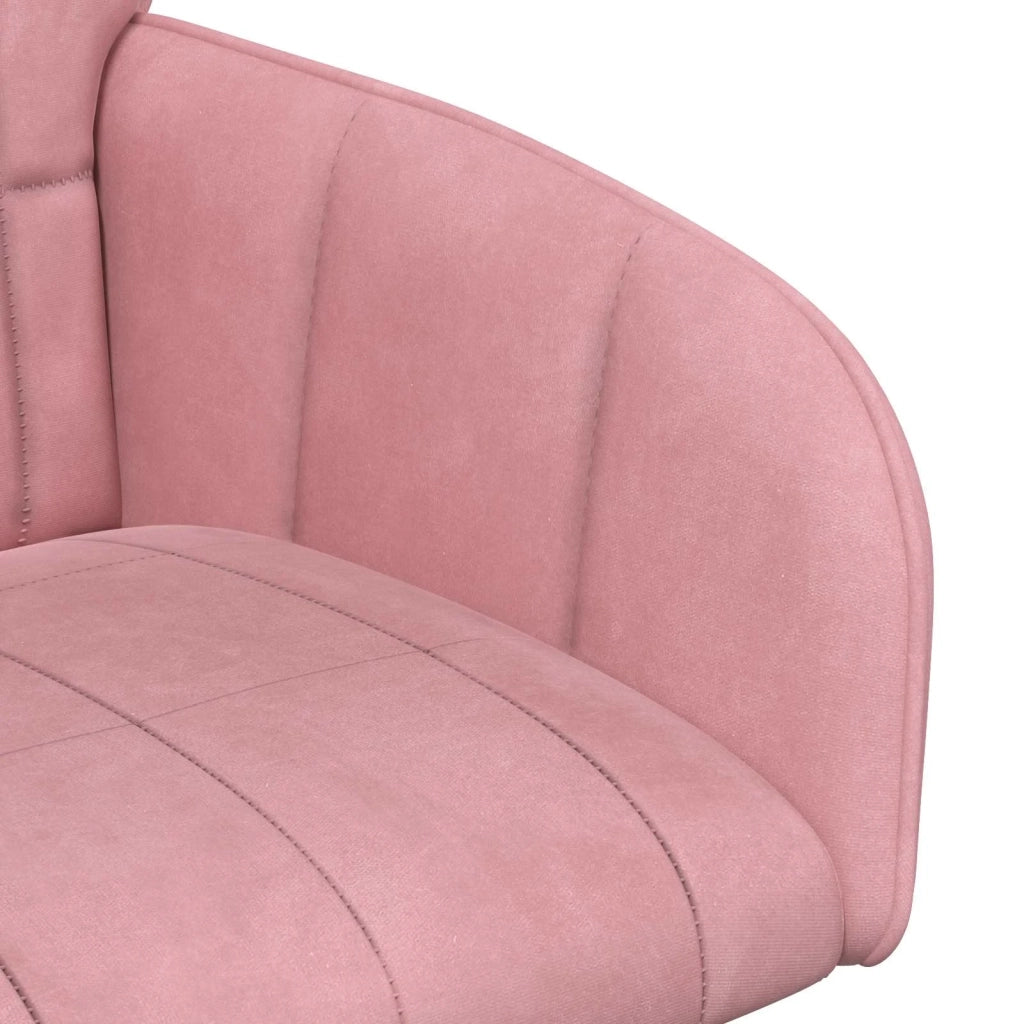 Sedie da pranzo 6 pcs Velluto (V) Rosa 56,5 x 50 x 86 cm 3428178
