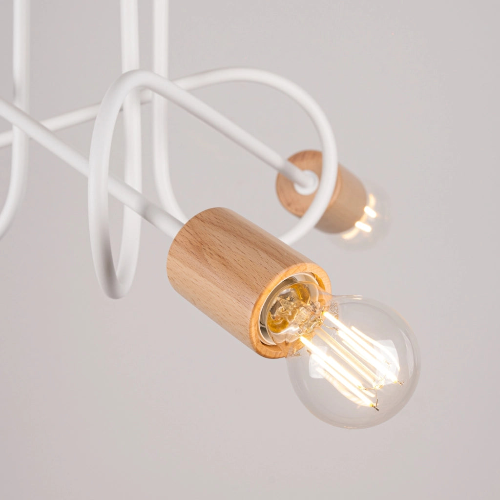 Lampadario EMBER 3 bianco