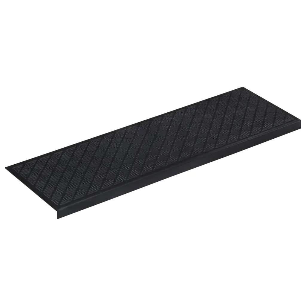 Tappetino per Scale 5 pz 25x75 cm in Gomma 155642