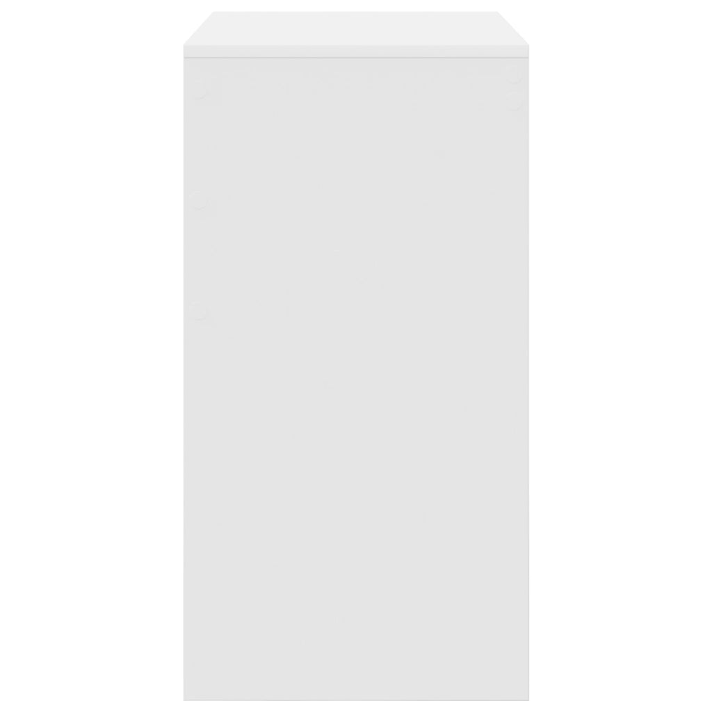 Scrivania Bianca Legno ingegnerizzato 70 x 40 x 76 cm Semplice