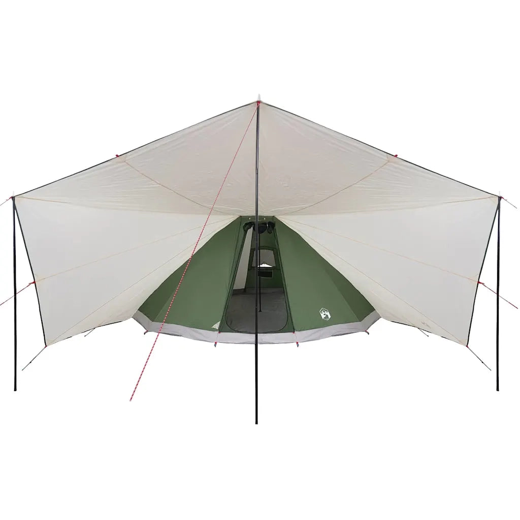 Tenda Tipi con tetto Verde 510 x 690 x 330 cm taffetà 42000984