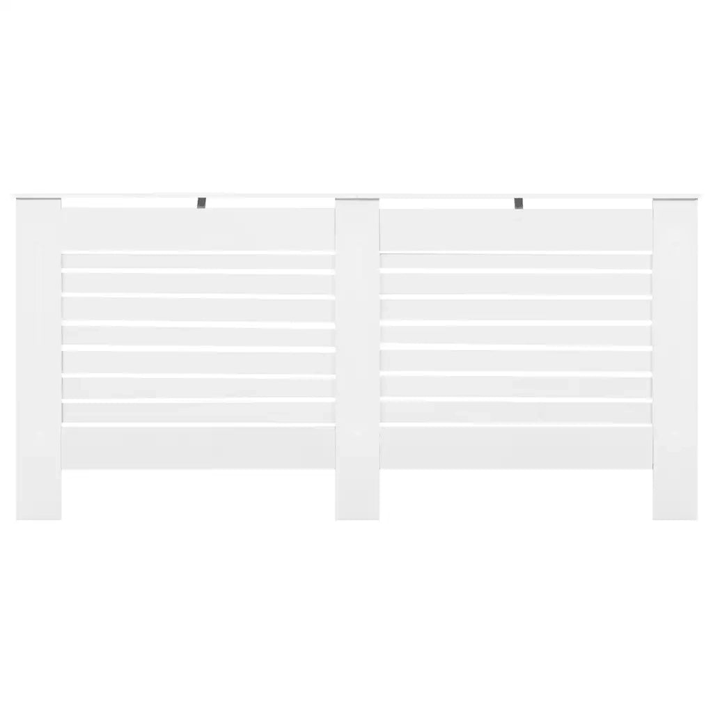 Coperture per Radiatori 2 pz Bianche 172x19x81,5 cm in MDF CFW5692384