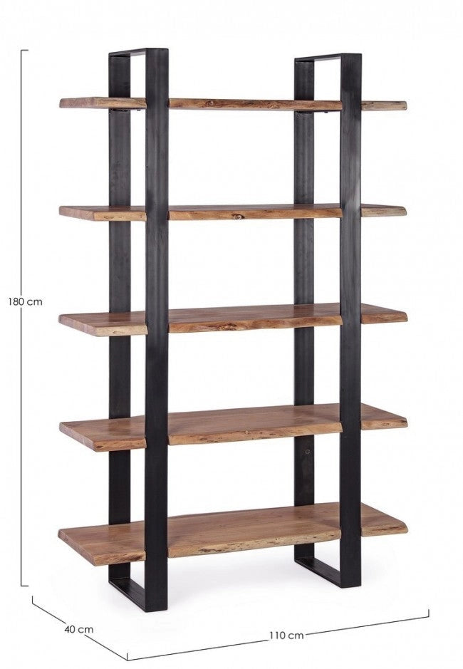Libreria 5 Ripiani 110x40x180h cm Artur