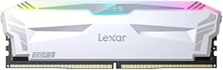 DDR5 32GB KIT 2x16GB PC 6400 Lexar ARES RGB CL32 with heatsink weiß LD5EU016G-R6400GDWA