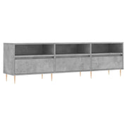 Mobile TV | Armadietto TV | Mobile Porta TV Grigio Cemento 150x30x44,5 cm Legno Multistrato