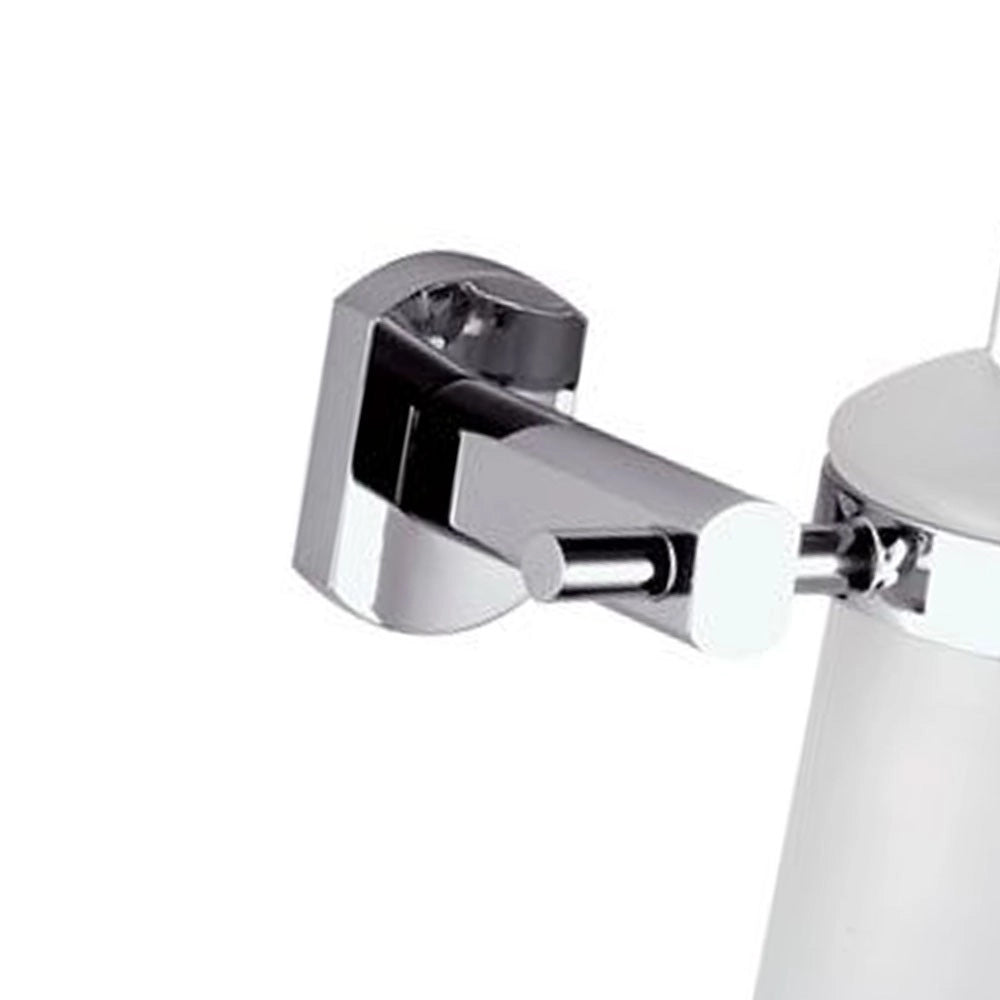 Dispenser in vetro bianco sabbiato - serie forma