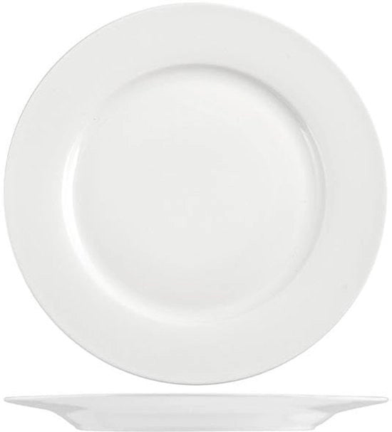 Set di 12 piatti da frutta in ceramica bone china 20cm