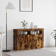 Sideboard Rovere Affumicato Legno Ingegnerizzato 116 x 30 x 75 cm