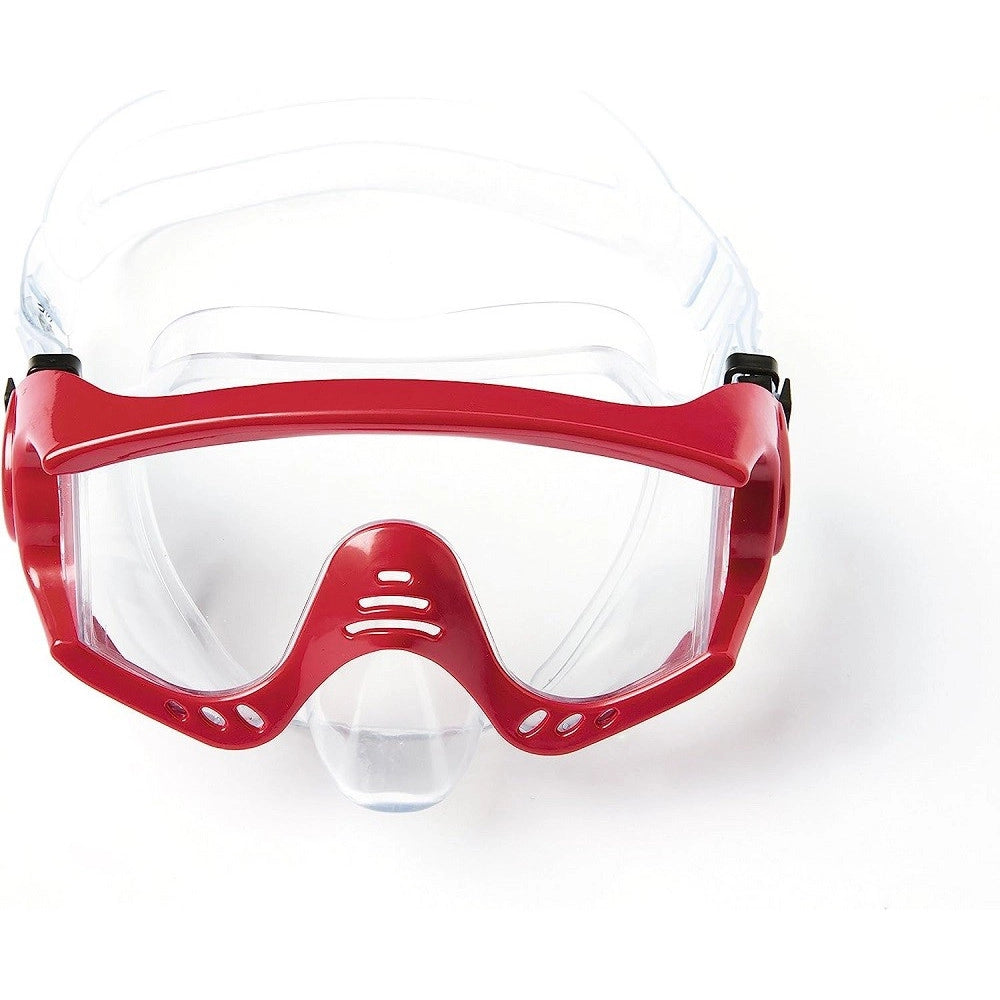 Trade Shop - Maschera Subacquea Tiger Beach 14+ Anni Da Nuoto Piscina Mare 3 Colori Ass 22044 -