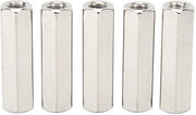 Set di Viti a Cinque Denti in Acciaio Inox 304 - 60 mm di Lunghezza - 5 Viti a Cinque Denti M10 x 1,5 in Acciaio Inox 304 - 304 Acciaio Inox - 5 Viti a Cinque Denti M10 x 1,5 - 60 mm