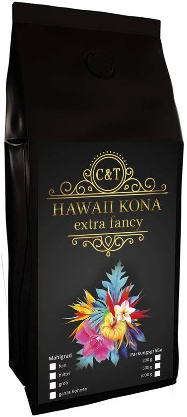 Caffè 100 g fagioli interi - Caffè delle Hawaii - Rarità esclusiva - Fondovalle vulcanico - Gusto unico - Fresco tostato - Fagioli di caffè
