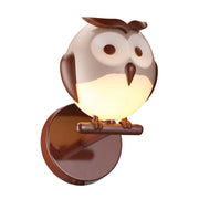 Applique OWL ML245 G9 1x20W marrone/bianco Milagro