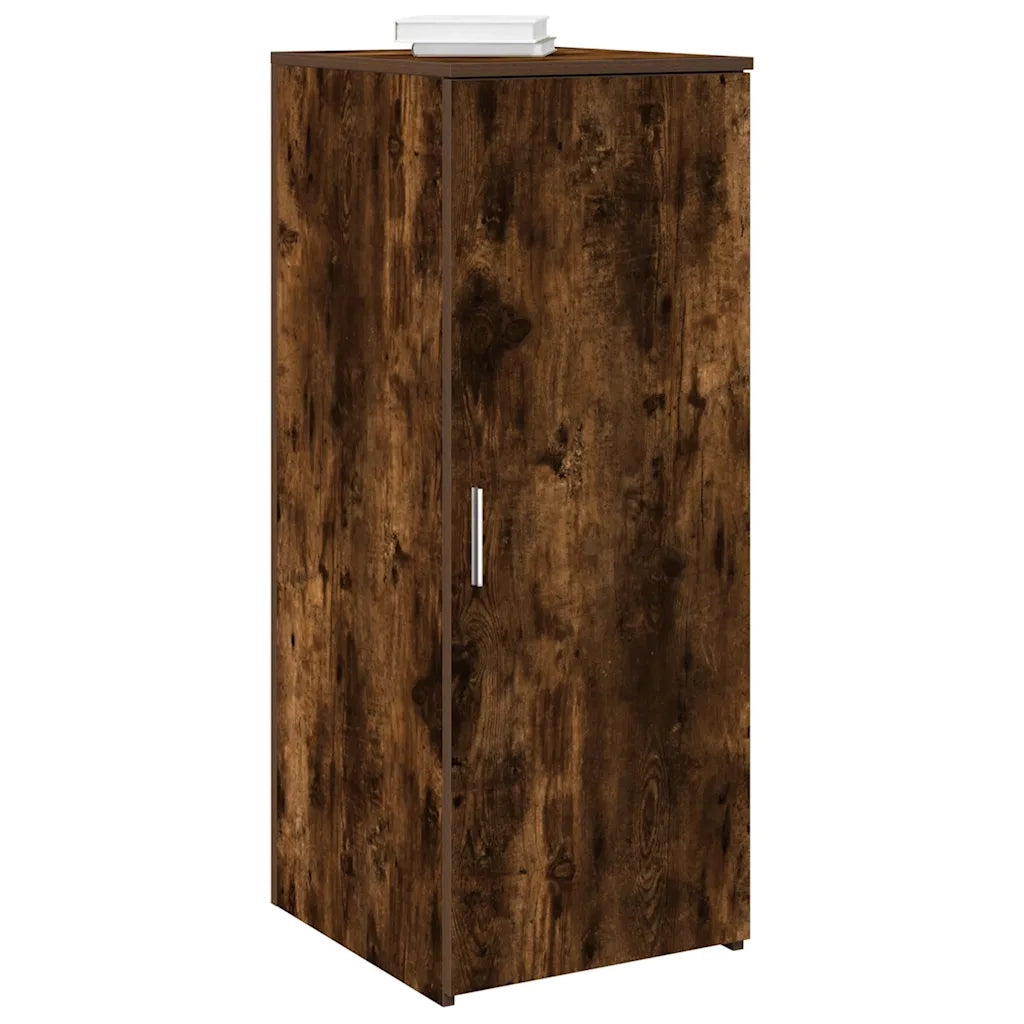 Mobile Portaoggetti Rovere Fumo 40x45x103,5 cm in Truciolato 859037